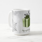 Mok met de Groene Kerstfeestdag (Voorkant links)
