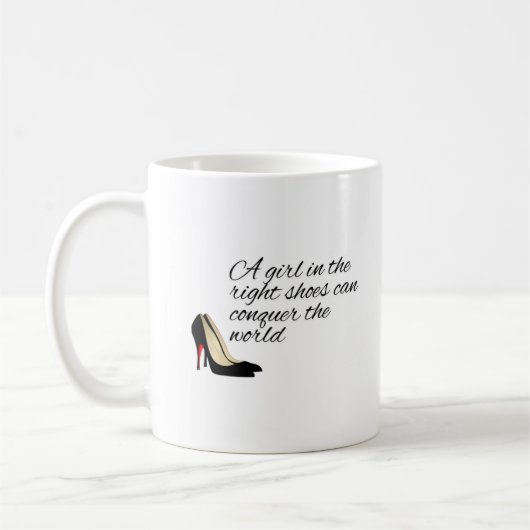 Mok Met De Juiste Schoenen (Links)