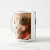Mok met de kerstman (Voorkant links)