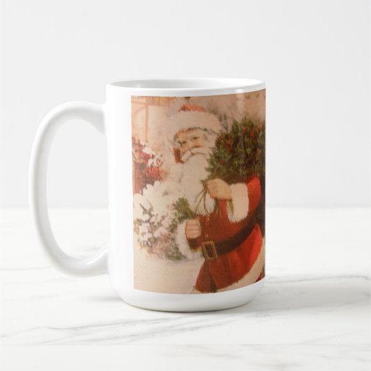 Mok met de kerstman (Links)