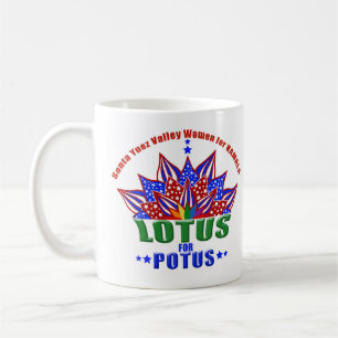 Mok met de logo van SYV Lotus voor POTUS