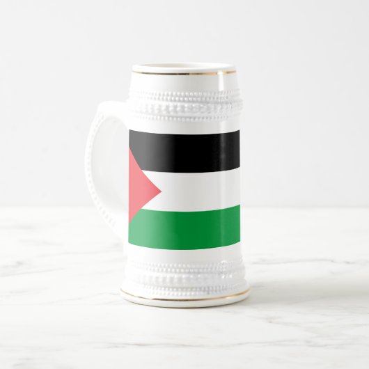 Mok met de Palestijnse vlag (Voorkant links)