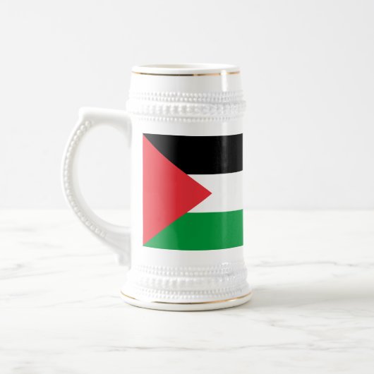 Mok met de Palestijnse vlag (Links)