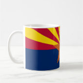 Mok met de vlag van Arizona State - Verenigde Stat (Links)