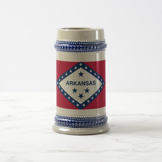 Mok met de vlag van Arkansas State - Verenigde Sta (Center)