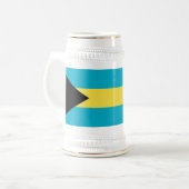 Mok met de vlag van Bahama's (Voorkant links)