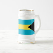 Mok met de vlag van Bahama's (Voorkant rechts)