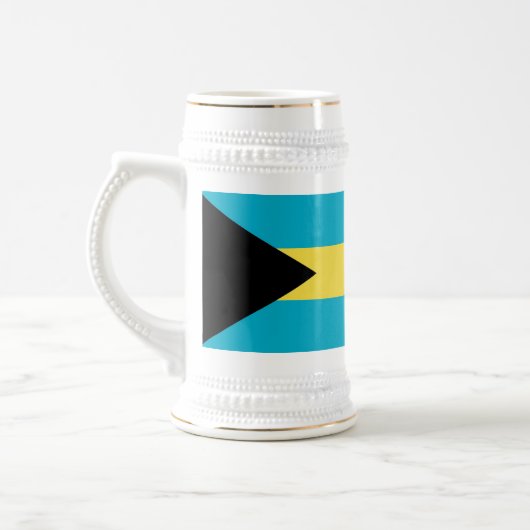 Mok met de vlag van Bahama's (Links)