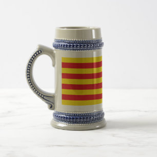 Mok met de vlag van Catalonië