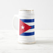 Mok met de vlag van Cuba (Voorkant links)