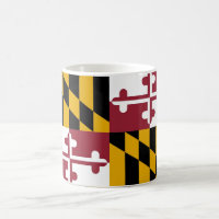 Mok met de vlag van de deelstaat Maryland - VS