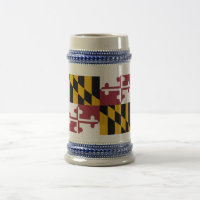 Mok met de vlag van de deelstaat Maryland - VS