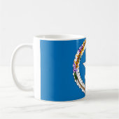 Mok met de vlag van de Noordelijke Marianen - Vere (Links)