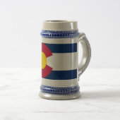 Mok met de vlag van de staat Colorado - Verenigde  (Voorkant rechts)