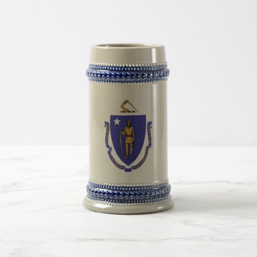 Mok met de vlag van de staat Massachusetts - VS (Center)