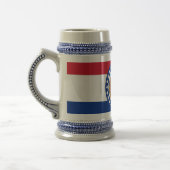 Mok met de vlag van de staat Missouri - VS (Links)