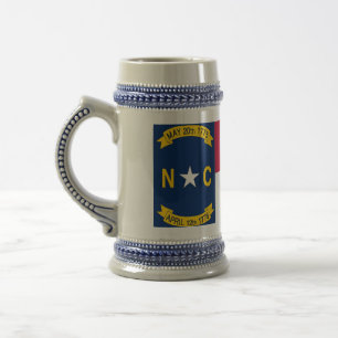 Mok met de vlag van de staat North Carolina - VS