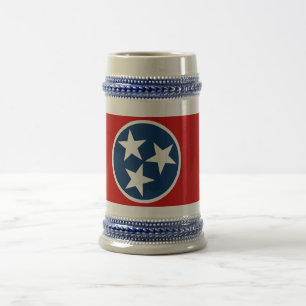 Mok met de vlag van de Tennessee-VS
