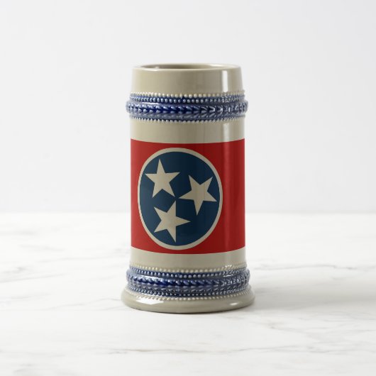 Mok met de vlag van de Tennessee-VS (Center)