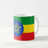 Mok met de vlag van Ethiopië (Voorkant rechts)