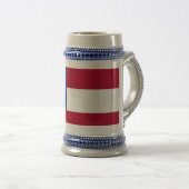 Mok met de vlag van Georgië - VS (Voorkant rechts)