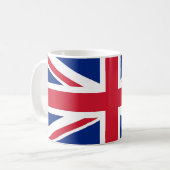 Mok met de vlag van het Verenigd Koninkrijk (Voorkant links)