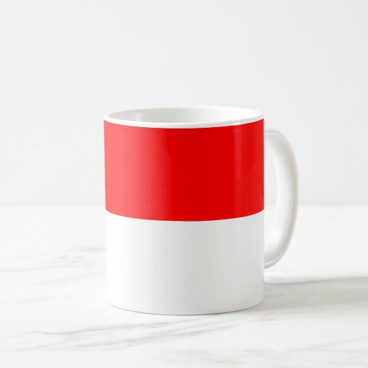 Mok met de vlag van Indonesië (Voorkant rechts)