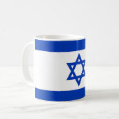 Mok met de vlag van Israël (Voorkant links)