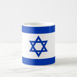 Mok met de vlag van Israël