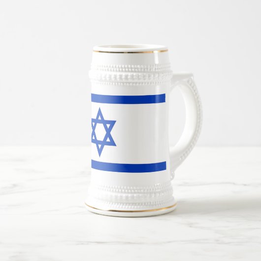 Mok met de vlag van Israël (Voorkant rechts)