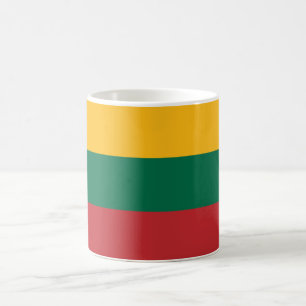 Mok met de vlag van Litouwen