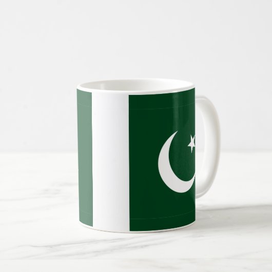 Mok met de vlag van Pakistan (Voorkant rechts)