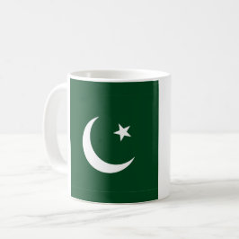 Mok met de vlag van Pakistan