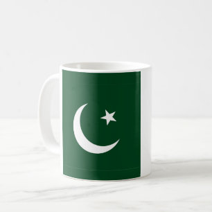 Mok met de vlag van Pakistan