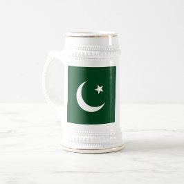 Mok met de vlag van Pakistan