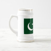 Mok met de vlag van Pakistan (Links)