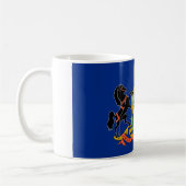 Mok met de vlag van Pennsylvania State - Verenigde (Links)