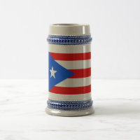 Mok met de vlag van Puerto Rico - Verenigde Staten