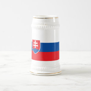 Mok met de vlag van Slowakije