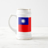 Mok met de vlag van Taiwan (Links)