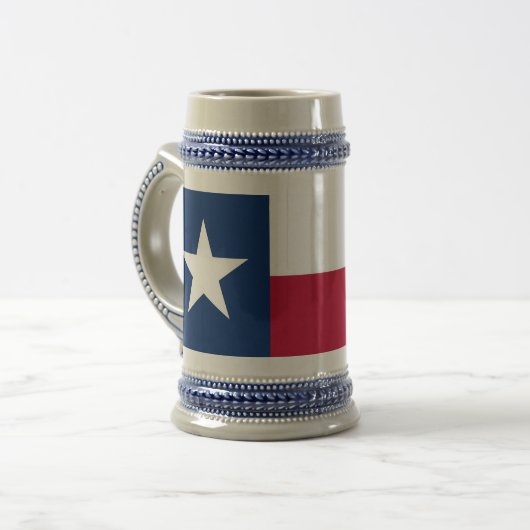 Mok met de vlag van Texas State - VS (Voorkant links)