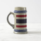 Mok met de vlag van Thailand (Links)