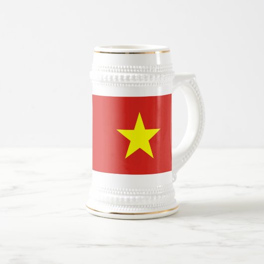 Mok met de vlag van Vietnam (Voorkant rechts)