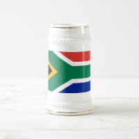 Mok met de vlag van Zuid-Afrika