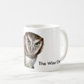 Mok met 'Dit hoort bij de tekst van de eerste stem (Voorkant rechts)