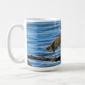 Mok met Driekleurige Reiger op Tak (Links)