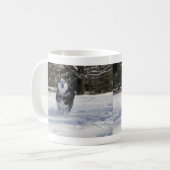 Mok met droogte koffie (Voorkant links)