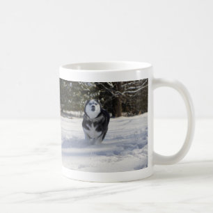 Mok met droogte koffie