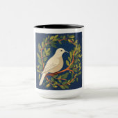 Mok met duiven op olijftak (Midden)