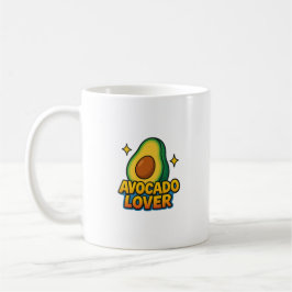 Mok met een afbeelding van een avocado en de ins